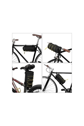 Bisiklet İçin Bisiklet Çantaları Ön Raf Dağ Telefon Üst Tüp Bisiklet Poşetleri Yetişkin Bisikletler İçin Seyahat Depolama Girdeli Çantası Sarı Sarı