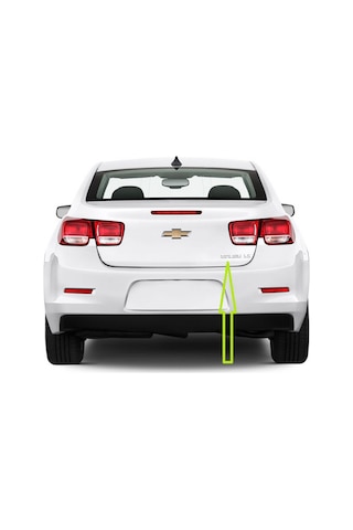 Chevrolet Malibu Bagaj 3m 3d Krom Abs Yazı Logo Amblem