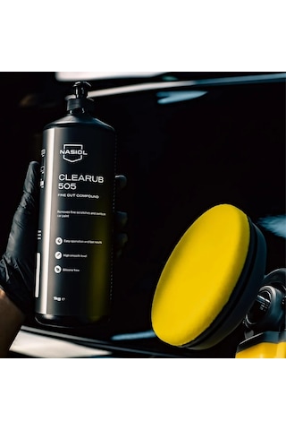 Nasiol Glasshield Clearub 505 1000g İnce Çizik Giderici Polisaj Pastası