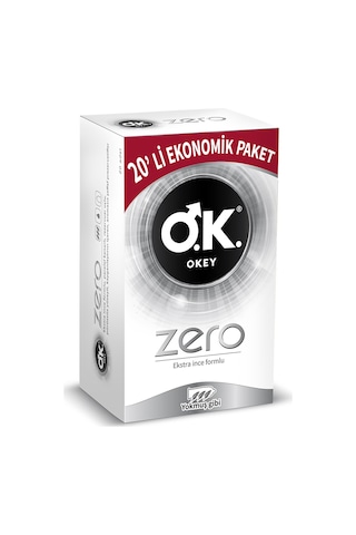 Okey Klasik Prezervatif + Okey Zero Prezervatif 2 x 20'li