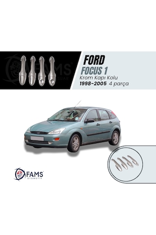Ford Focus 1 Krom Kapı Kolu 4 Kapı 1998-2005 P.Çelik Çift Del .