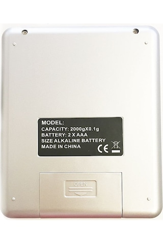 Aek-Tech I2000 Profesyonel Dijital Hasas Terazi 2Kg