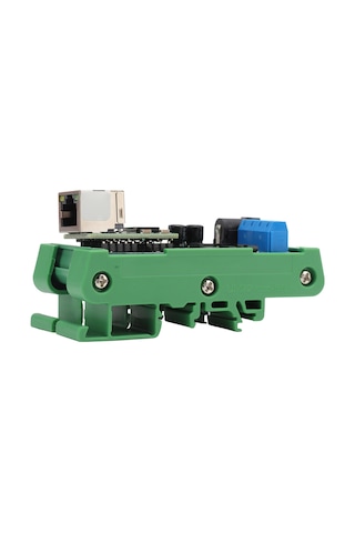 Moveevo 12v Ethernet-rs485 Dönüştürücü Et69c02 , Tcp/udp/mqtt, Plc/kamera Seri Port Sunucusu, Tvs Koruma, Dın35 C45 Ray Uyumlu