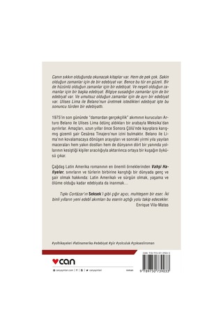 Vahşi Hafiyeler - Roberto Bolano - Can Yayınları