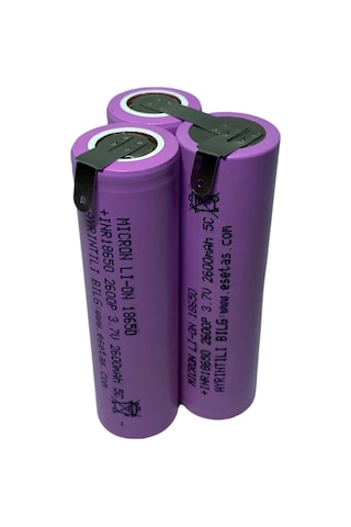Micron  18650 11.1 V 2600 Mah 5c Pilden 3s Li-ıon Şarjlı Matkap