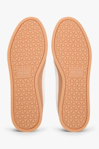 Tommy Hilfiger The Greenwich Edge M Deri Beyaz Erkek Sneaker-13407 Beyaz