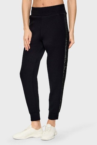 Guess Victoire Scuba Kadın Jogger Fit Pantolon W6bb17k6074 Siyah