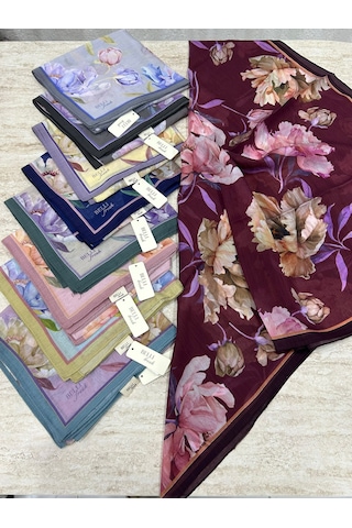 Zeylin Belli Fresh Rozy Eşarp 5286-09 Çok Renkli