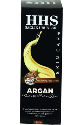 Hhs Argan Yağlı Nemlendirici El Yüz ve Vücut Bakım Kremi 150 ML