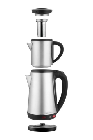 Paslanmaz Çelik Elektrikli Çay Makinesi