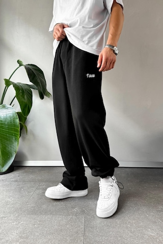 Flaw Atelier Baggy Eşofman Altı Siyah Siyah