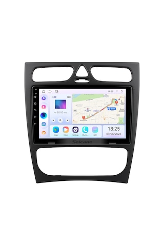 Mercedes Benz C Clk 2002-2004 Multimedya Navigasyon Usb Kamera Carplayer 6 Ram