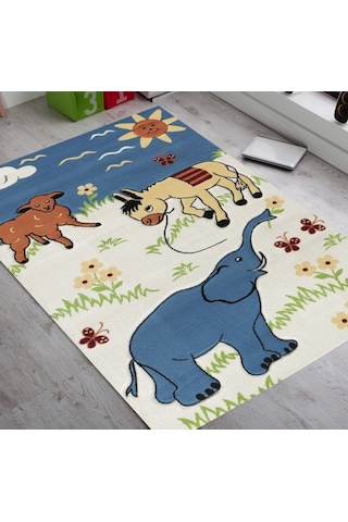 Festival Gülbeşeker Halı 9243A Krem 133X190 Cm