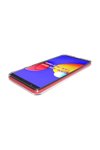 Samsung Uyumlu Galaxy A01 Core Kılıf Şeffaf Silikon Hibrit Case Renksiz
