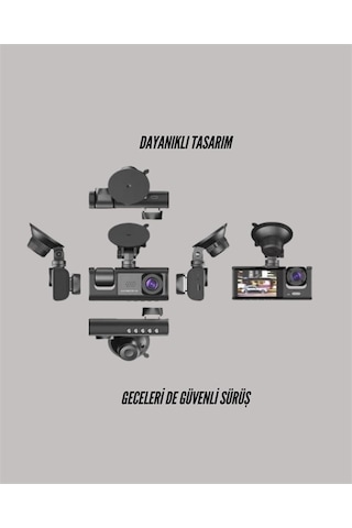 Torima Ta-01 Lcd Ekranlı Gece Görüşlü Araç Kamerası