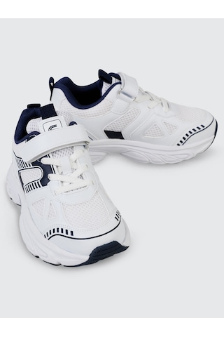 Civil Sport Erkek Çocuk Spor Ayakkabı 31-35 Numara Beyaz-lacivert Beyaz-lacivert