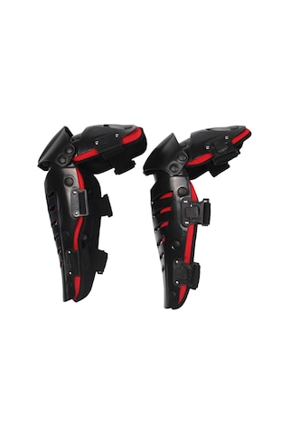 Suntek Motosiklet Motokros Dizlik Koruma Kırmızı