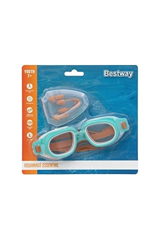 Bestway Aquanaut Essential Genç 7 Yaş Üstü Gözlük Seti Açık Gri