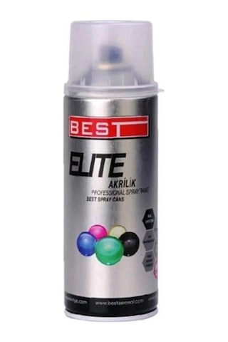 Best Elite 9005 Mat Siyah Akrilik Sprey Boya 400 ML
