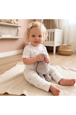 Tiffany Baby & Kids Tiffany Baby Olive Branch Theme Patiksiz Pantolon 46006 Ekru