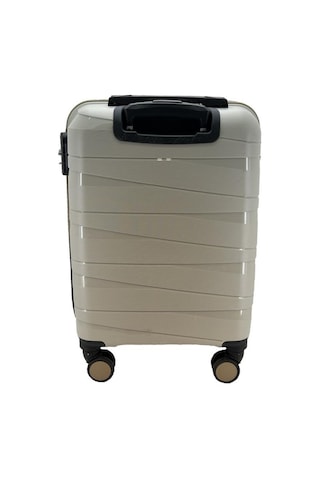 Las Vegas Polo Polipropilen Orta Boy Valiz Bej