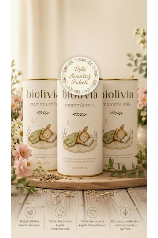 Biolivia Mum's Milk - Anne Çayı 3'lü Set