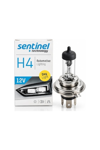 Sentinel Ampul 12v H4 60/55watt P43t Tırnaklı 2 Adet