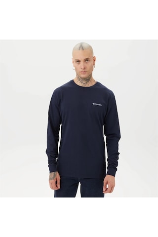 Columbia Cs0354 Csc Basic Erkek T-shirt Lacivert