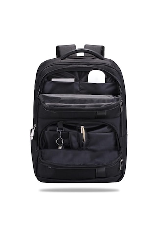 Classone Bp-bs100 Business Vıp B1 - Serisi 15.6 İnch Uyumlu Wtx Pro Su Geçirmez Kumaş Laptop Sırt Çantası -siyah Siyah