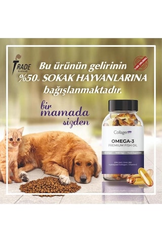 Collagen Forte 3 Adet Omega-3 Premium Fish Oil 90 Softgel X 1000mg