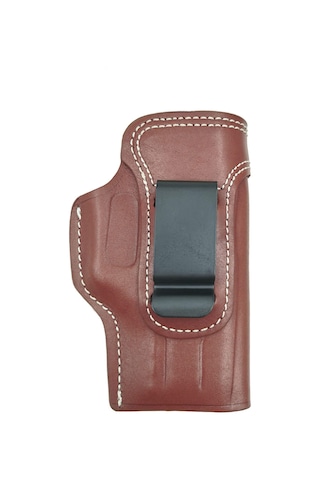 Canik Tp9 Sf Uyumlu Sağ-sol Elle Kullanılabilir Gerçek Deri Silah Kılıfı Kahverengi