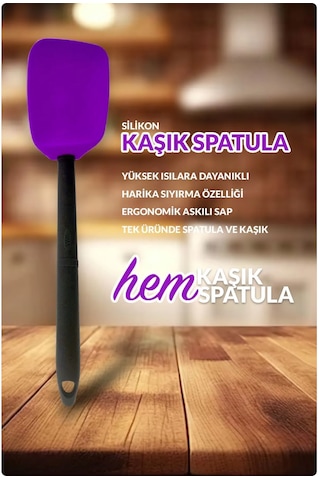 Petra-kaşık Spatula Mor