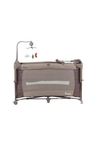Prego Bedside Anne Yanı Oyun Parkı 70x120 Cm - Bej