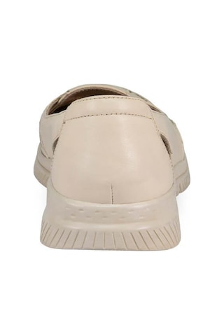 Forelli 29430-g Anya Bej Kadın Hakiki Deri Ayakkabı Bej