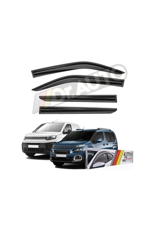 Citroen Berlingo 2019 Ve Sonrası Cam Rüzgarlığı 4lü