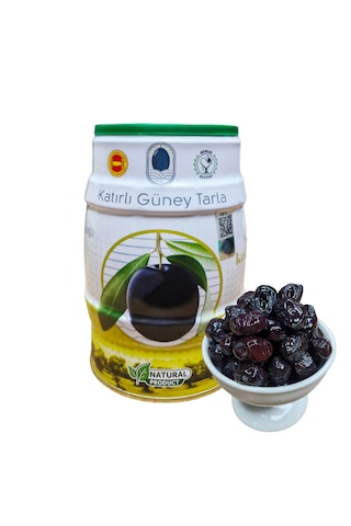 Katırlı Güney Tarla Sofralık Siyah Zeytin 4 Adet X 1 Kg