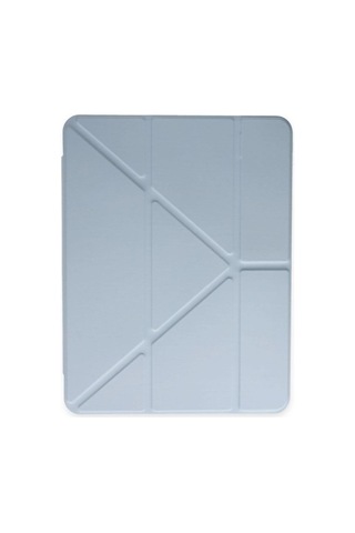 Apple iPad Uyumlu Air 4 10.9 Kılıf Kalemlikli Mars Tablet Kılıfı - Mavi