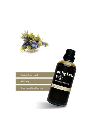 Sabunal Ardıç Katranı Yağı 100 ML - Geleneksel Doğal Saç ve Cilt Bakım Yağı