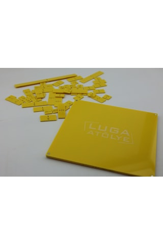 Luga Atölye Matematik Kesir Eğitim Seti & Eğlenceli Matematik Öğrenme - Sarı