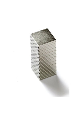 Mıknatıs 10Mm X 10Mm X 1Mm Güçlü Neodyum Mıknatıs, Adet Seçmeli 5 Adet