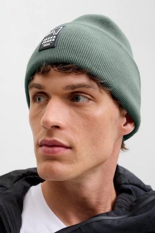 Jack & Jones Erkek Jacalpes Logo Detaylı Örme Bere 12286472 Yeşil Yeşil