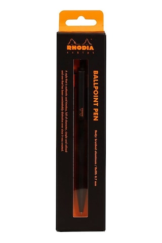 Rhodia Script Tükenmez Kalem 0.7 Mm Black 3895