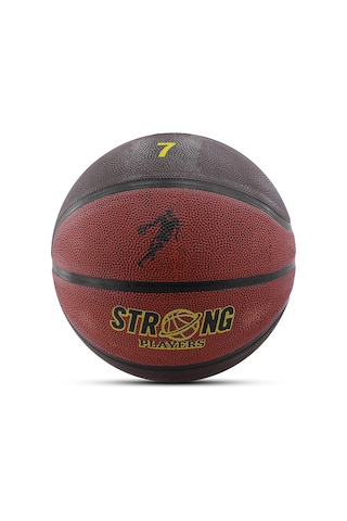 Basketbol Topu X-super İç Dış Mekan Koyu Kahverengi 7 Numara
