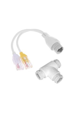 Q-port Q-splpoe1 Poe Splıtter 2-in-1 Ag Konnektoru+ 3 Yollu Rj45