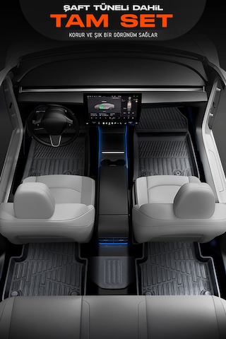 Siyah Volkswagen Taigo 2020- Sonrası 4d Havuzlu Paspas Takımı