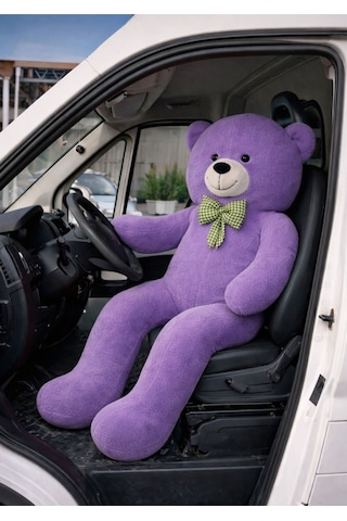 160 Cm Dev Peluş Ayı Hediyelik Peluş Oyuncak Lila 160 Cm Dev Peluş Ayı Hediyelik Peluş Oyuncak Lila