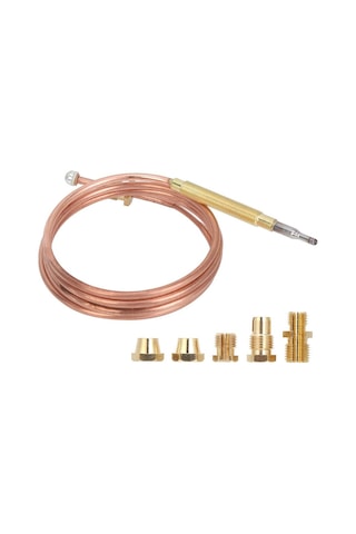 Su Isıtıcı Termokupl, Gaz Sobası Evrensel Termokupl Şömine Yedek Kit Adaptörü Şömineler, Barbekü Izgaraları, Su Isıtıcıları İçin