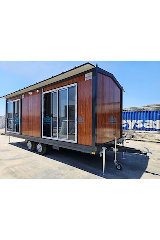 250 X 700 Teras Evim Tiny House 1+1 Plakalı Ruhsatlı O2 Belgeli Kredi Kartına Vade Farksız Taksit Fabrikadan