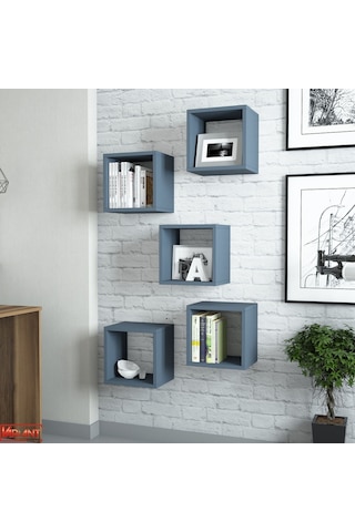 Variant Variant Box Duvar Rafı - Mavi