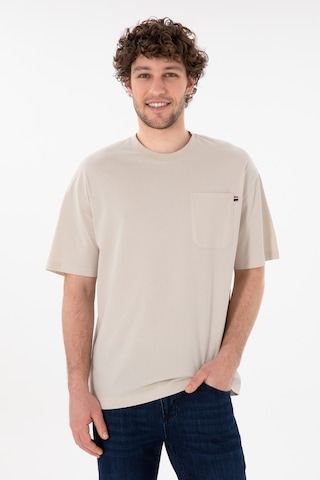 U.S. Polo Assn. Erkek Comfort Fit Bisiklet Yaka Taş Tişört 50305990-VR049